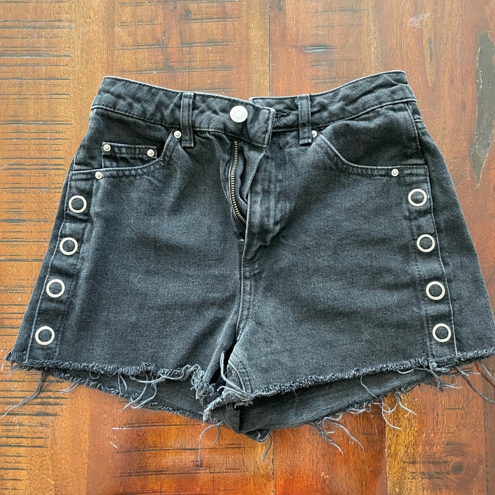 Topshop Denim Mom Shorts (2015)